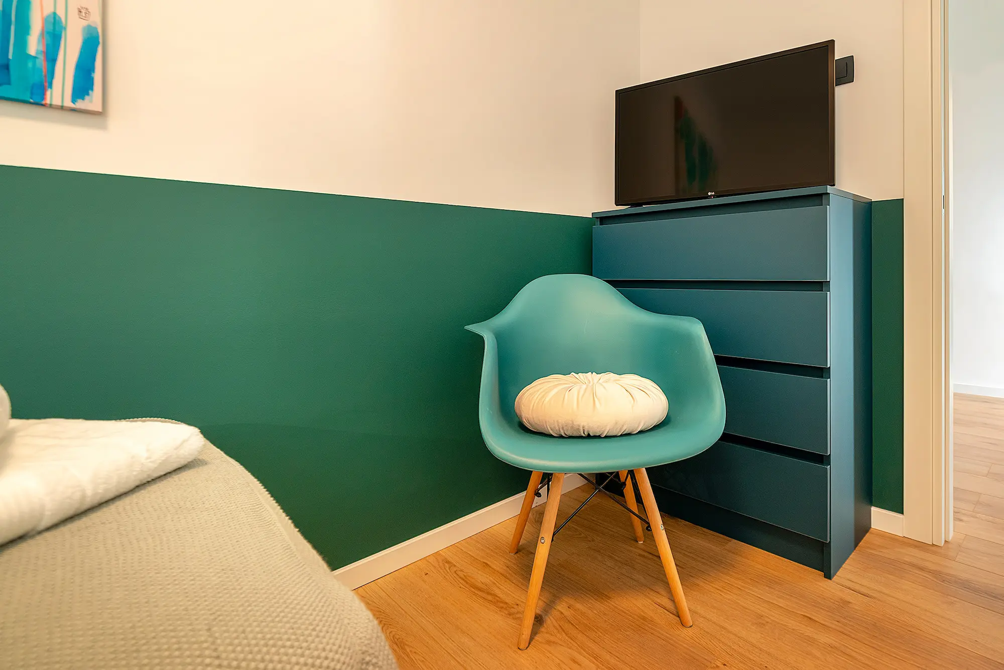 Apartment Noa - Bedroom with TV